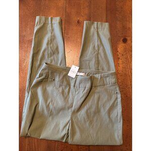 Cato Ladies Pale Green Pull On Pants Size 10 NWT